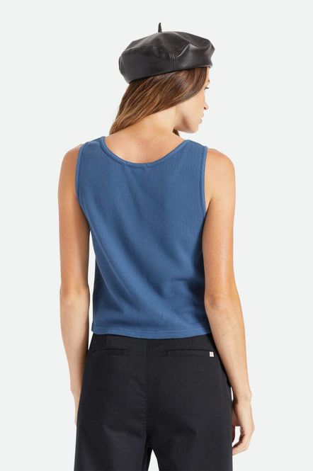 Hovedbilde Brixton Monty Tank Joe Blue