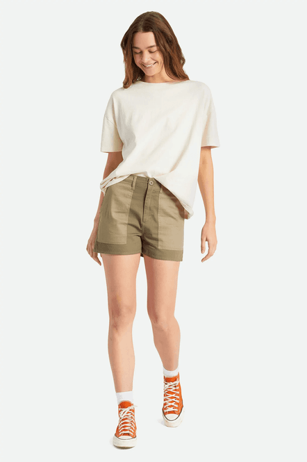 Hovedbilde Brixton Vancouver Shorts Military Olive