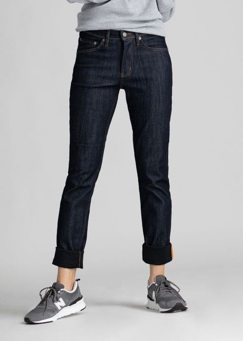 Hovedbilde DU/ER All-Weather Denim Slim Straight Women ...