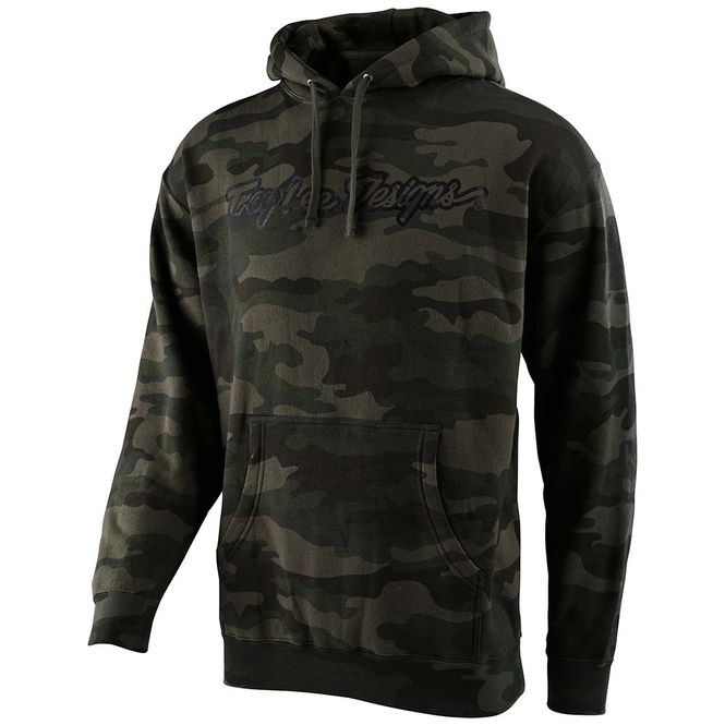 Hovedbilde Troy Lee Designs Signature PO Hoodie Forest Camo