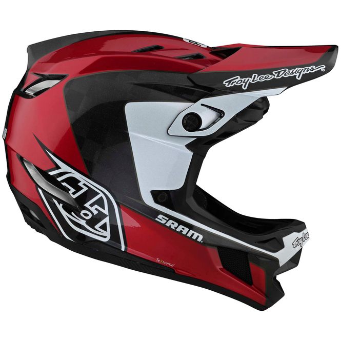 Hovedbilde Troy Lee Designs D4 Carbon Helmet Corsa Sram Red