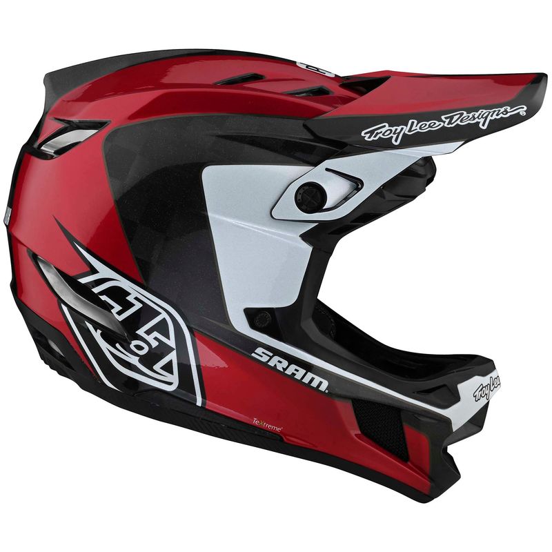 Troy Lee Designs D4 Carbon Helmet Corsa Sram Red