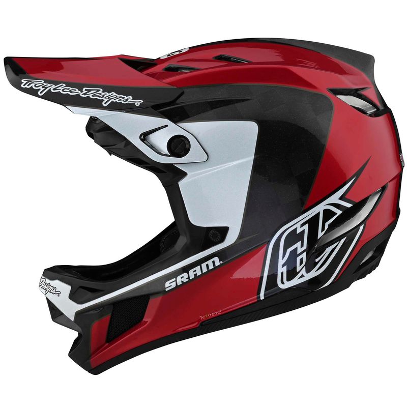 Troy Lee Designs D4 Carbon Helmet Corsa Sram Red