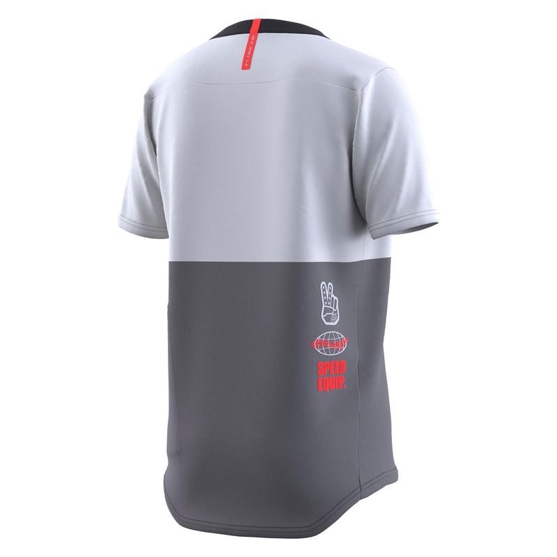 Troy Lee Designs Youth Flowline Jersey Short sleeve Scripter Charcoal