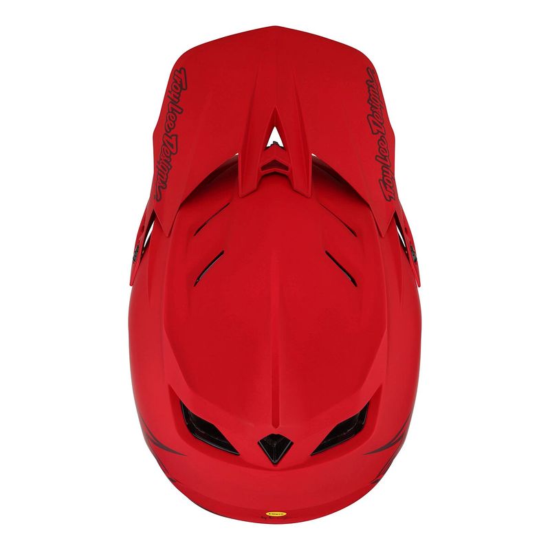 Troy Lee Designs D4 Composite Helmet Stealth Red