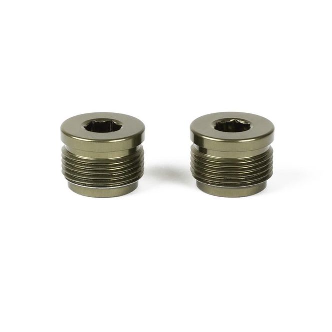 Hovedbilde Renthal Revo PDS04 End Cap AluGold end caps pair