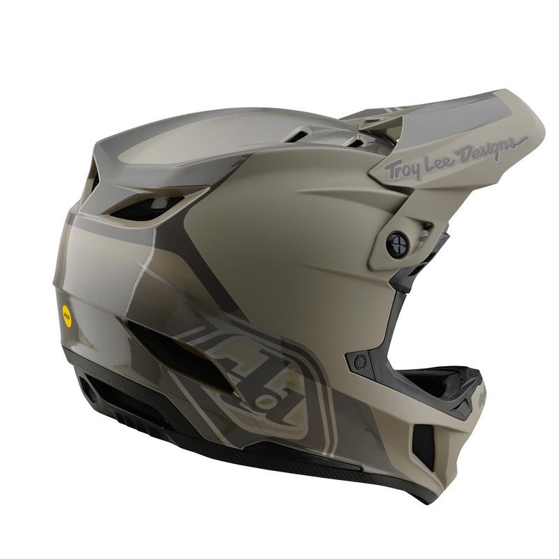 Troy Lee Designs D4 Polyacrylite Helmet Shadow Timber