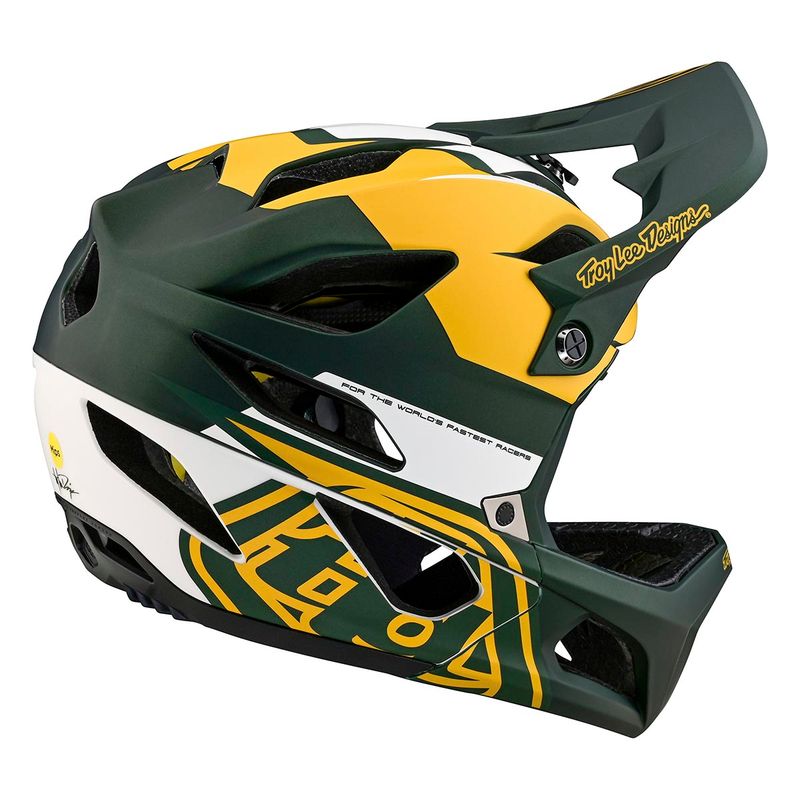 Troy Lee Designs Stage Helmet Vector Green