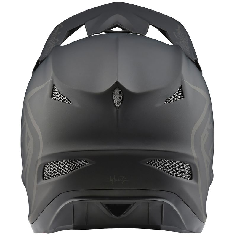 Troy Lee Designs D3 Fiberlite Helmet Mono Black