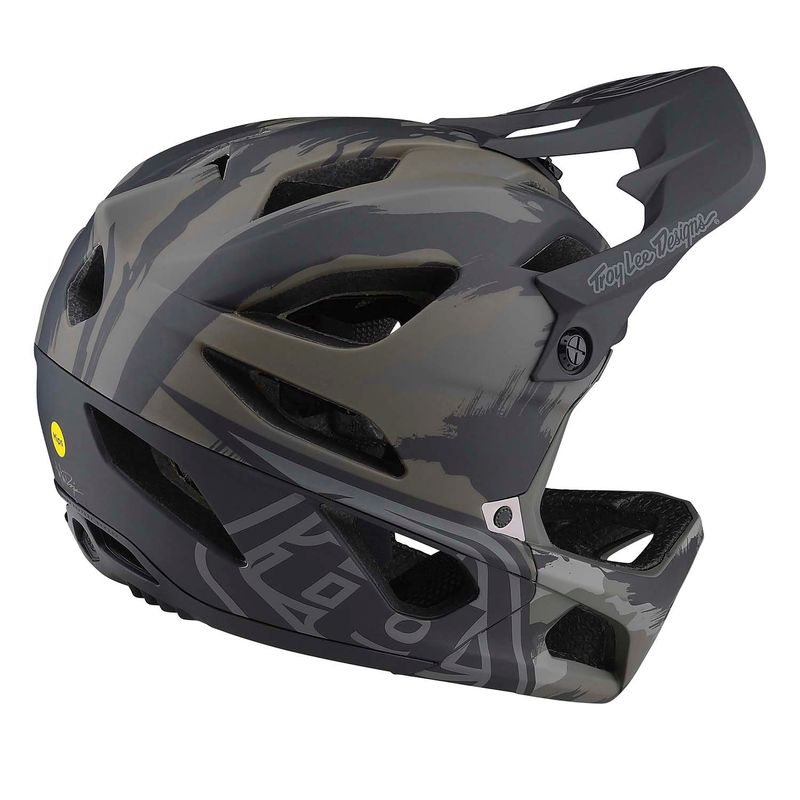 Troy Lee Designs Stage MIPS Helmet Brush Camo Military