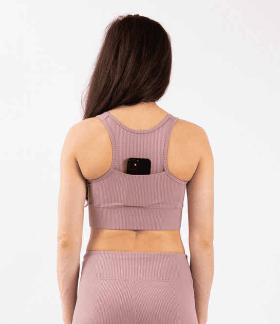 Hovedbilde Eivy Rider Rib Sports Bra Faded Woodrose