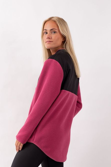 Hovedbilde Eivy Bear Sherpa Jacket Raspberry