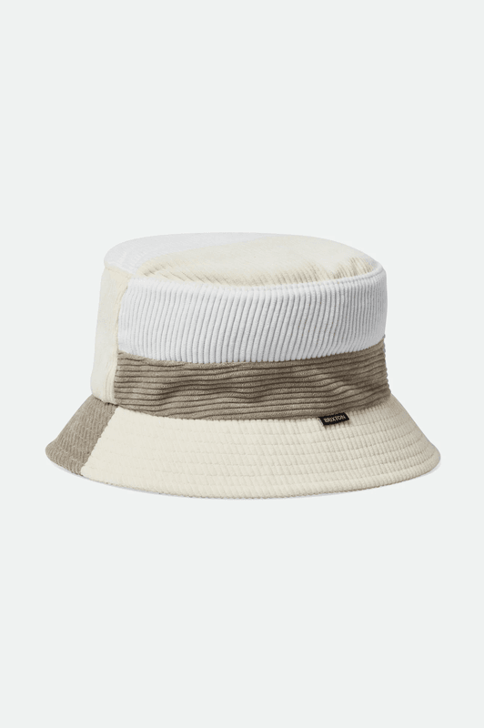 Brixton Gramercy Packable Bucket Hat Off White/Beige/White