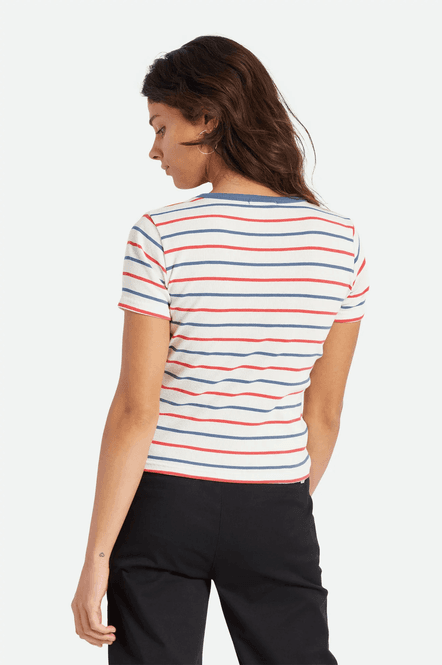 Hovedbilde Brixton Samantha Baby Tee T-Skjorte Stripe