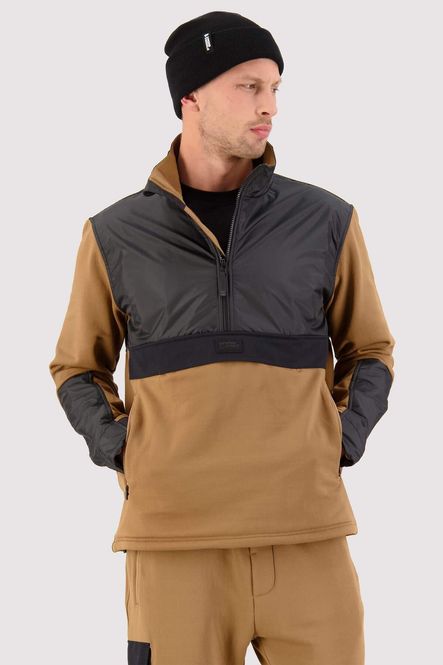 Hovedbilde Mons Royale Mens Decade Mid Pullover Toffee