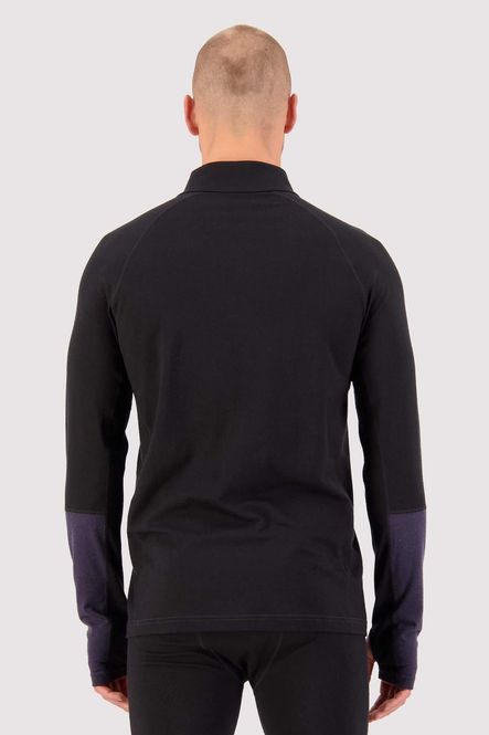 Hovedbilde Mons Royale Mens Olympus Half Zip Black/9 Iron