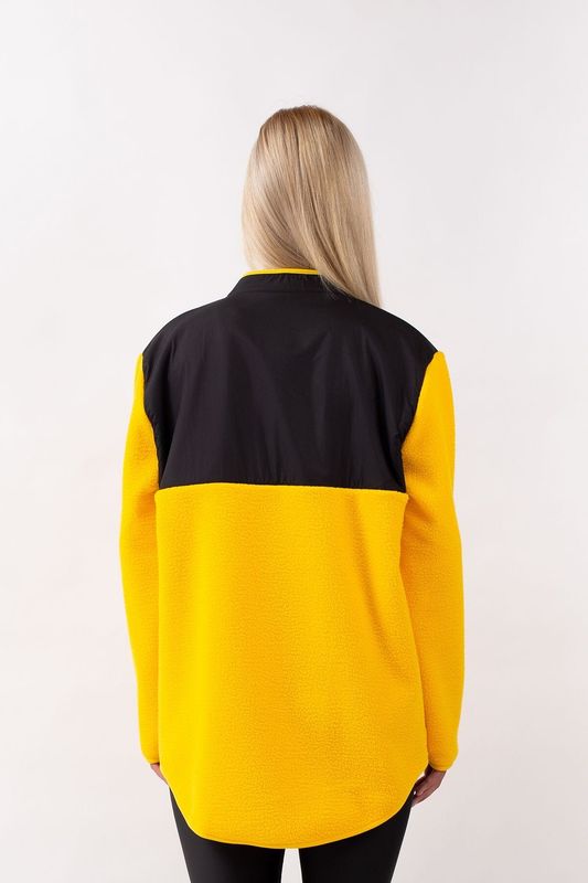 Eivy Bear Sherpa Jacket Yellow Bee