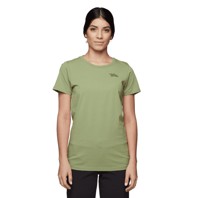 Hovedbilde Black Diamond W Desert To Mountain Ss Tee Green ...