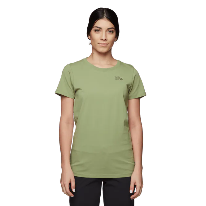 Hovedbilde Black Diamond W Desert To Mountain Ss Tee Green ...