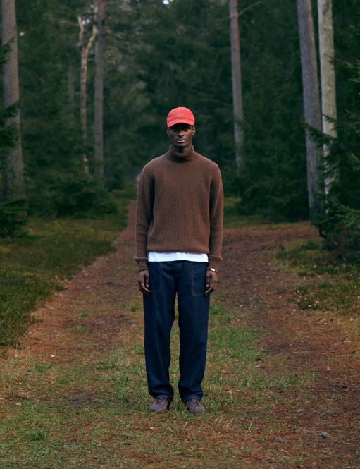 Hovedbilde Forét Marsh Rib Turtleneck Brown