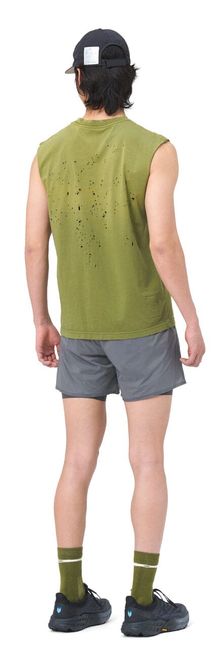 Hovedbilde Satisfy Running MothTech Muscle Tee Sun Bleached ...