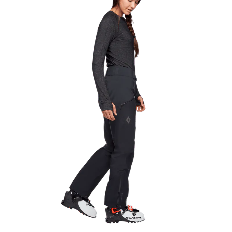 Black Diamond W Helio Active Pants Black