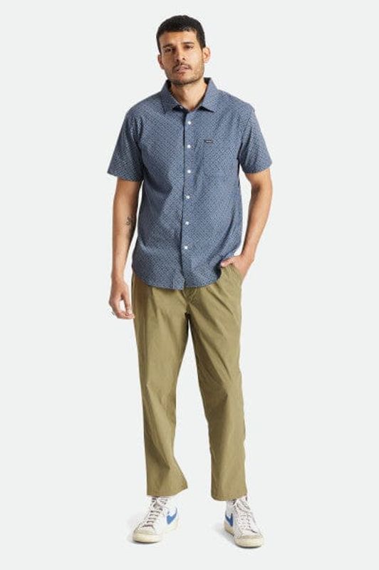 Brixton Steady Cinch Taper Crossover Pant Military Olive