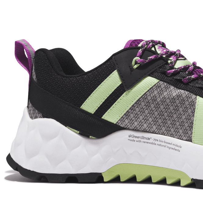 Hovedbilde Timberland Solar Wave Low Sneaker Jet Black-Green