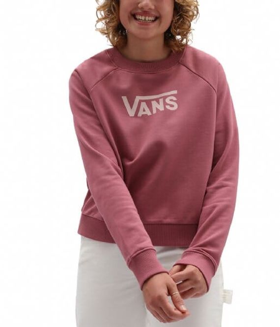Hovedbilde Vans Wm Flying V Ft Boxy Crew Deco Pink