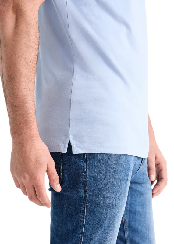 DU/ER PurePima Polo Sky Blue