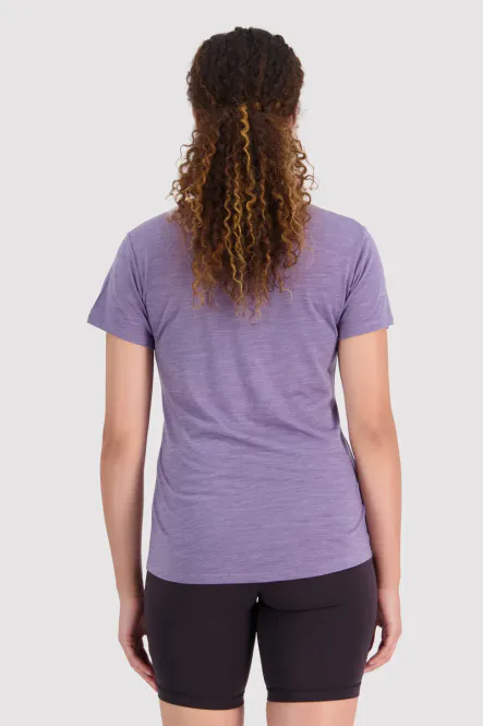Hovedbilde Mons Royale Womens Zephyr Merino Cool Tee Thistle