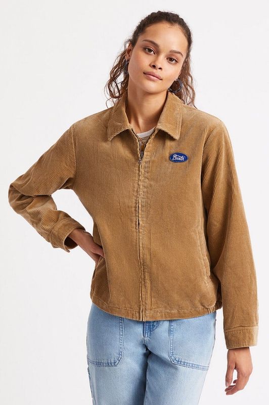 Brixton Utopia Jacket Khaki