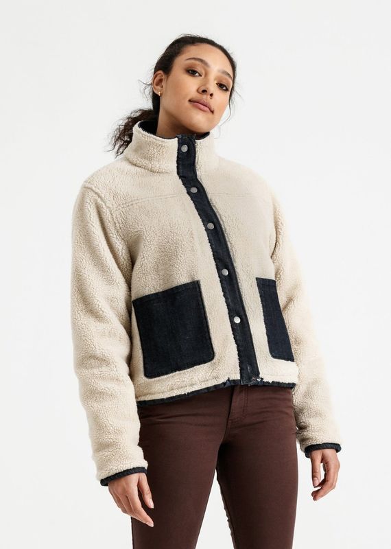 DU/ER Performance Denim Sherpa Jacket Rinse