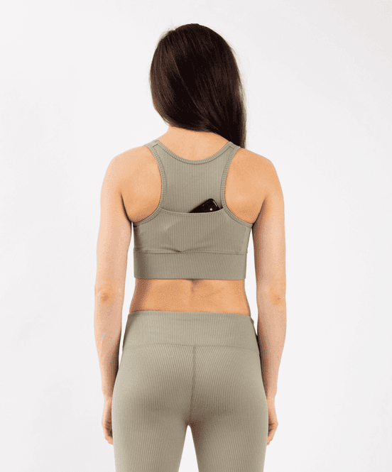 Hovedbilde Eivy Rider Rib Sports Bra Faded Oak