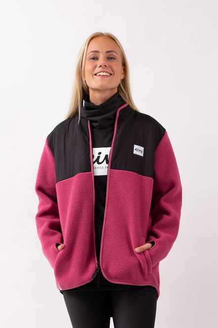 Hovedbilde Eivy Bear Sherpa Jacket Raspberry