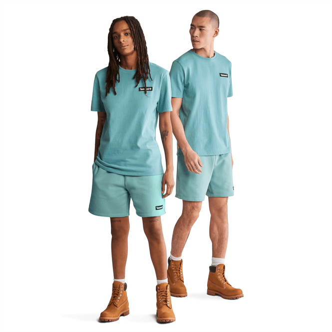 Hovedbilde Timberland Heavyweight Logo Tee Mineral Blue