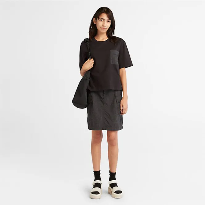 Hovedbilde Timberland Women´s Mixed Media Tee Black