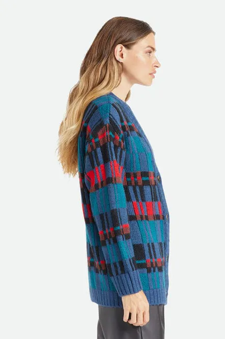 Hovedbilde Brixton Ferriss Cardigan Joe Blue
