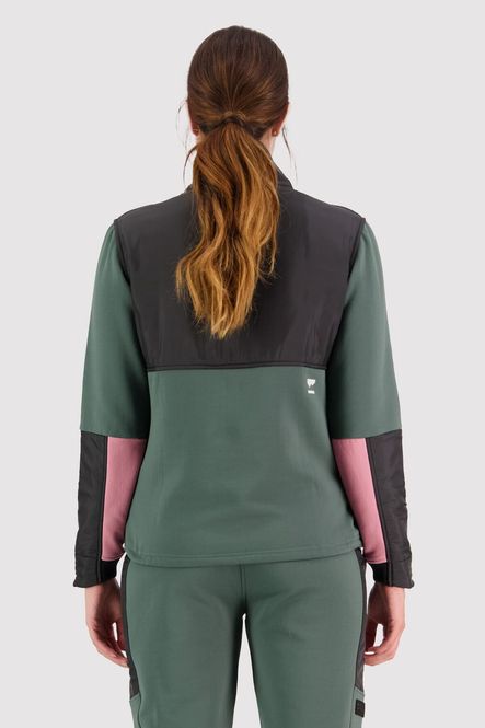Hovedbilde Mons Royale Womens Decade Mid Pullover Burnt ...