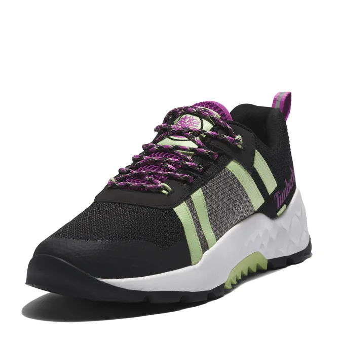Hovedbilde Timberland Solar Wave Low Sneaker Jet Black-Green