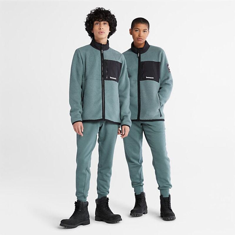 Timberland Unisex Outdoor Archive Sherpa Fleece Jacket Balsam Gr
