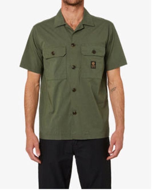 Hovedbilde Deus Ex Machina Field Shirt Lgn Lichen Green