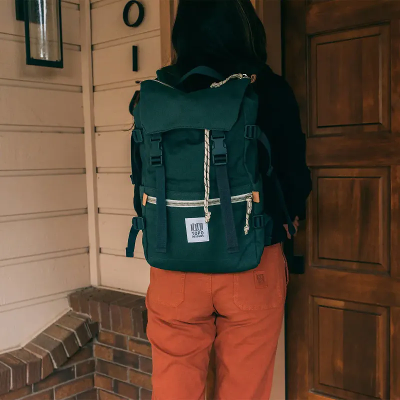 Topo  Rover Pack Classic  Black Canvas