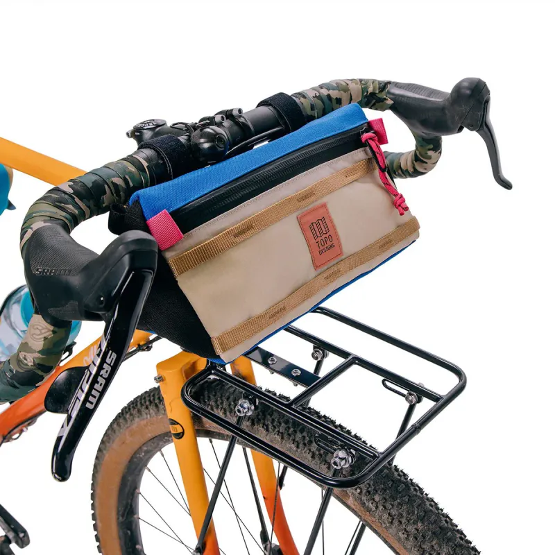 Topo Designs Bike Bag - Mountain Blue/Clay